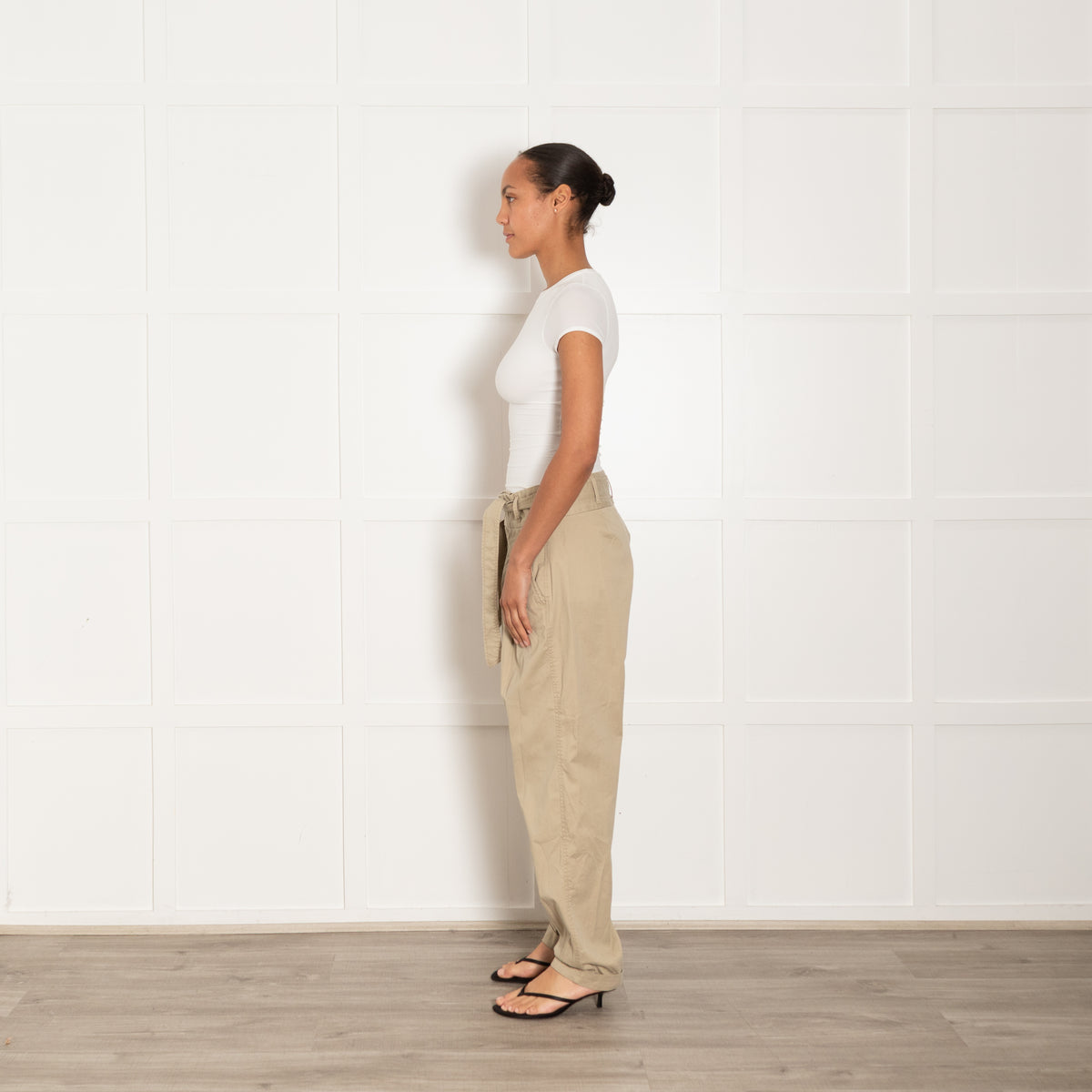 Polo by Ralph Lauren Beige/Khaki Trousers With Belt