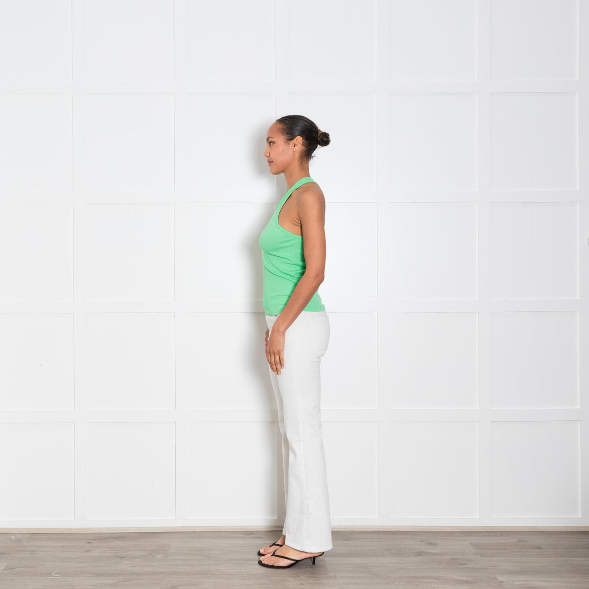 Remain by Birger Christensen Green Ribbed Vest