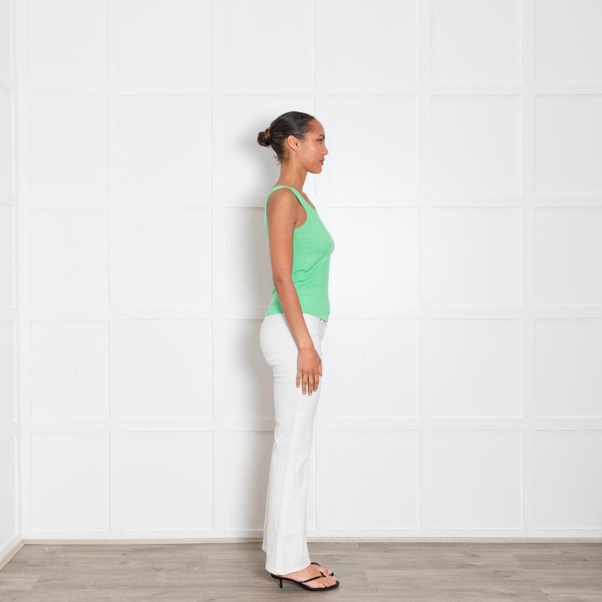 Remain by Birger Christensen Green Ribbed Vest