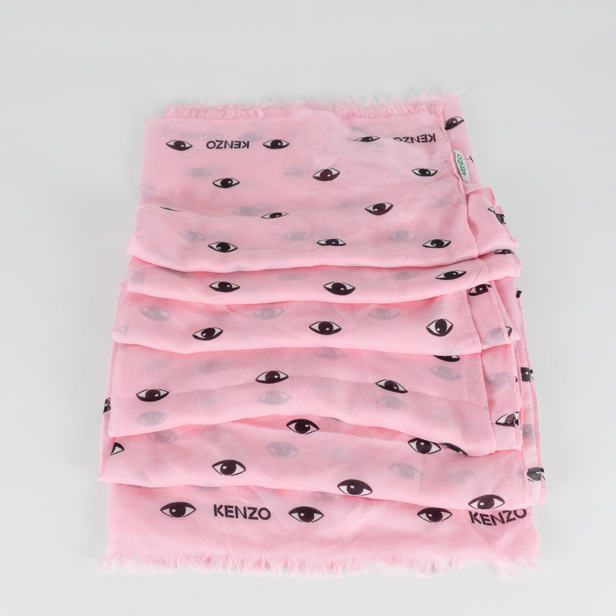 Kenzo Pale Pink Eye Scarf