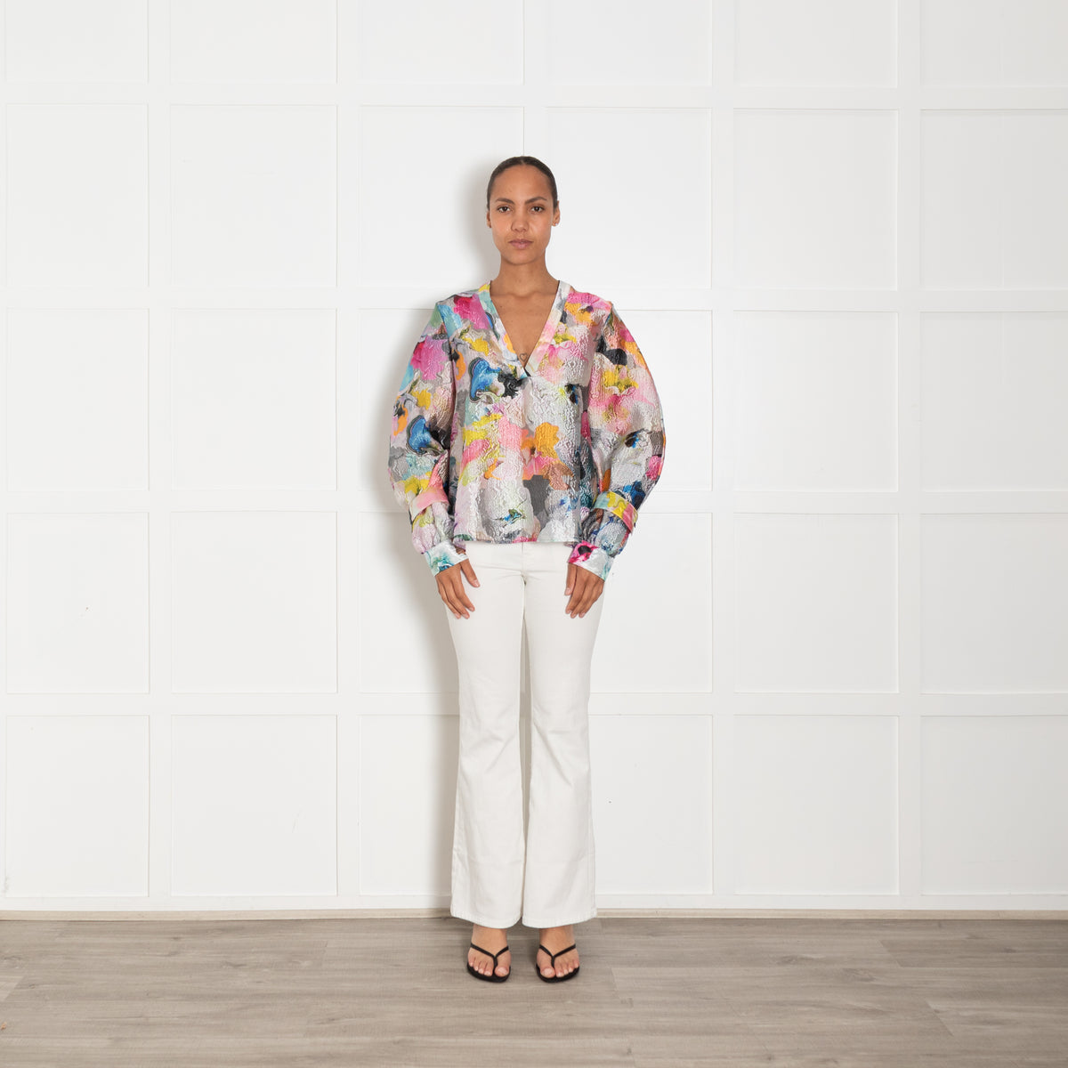 Stine Goya Nandya Liquified Orchid Top