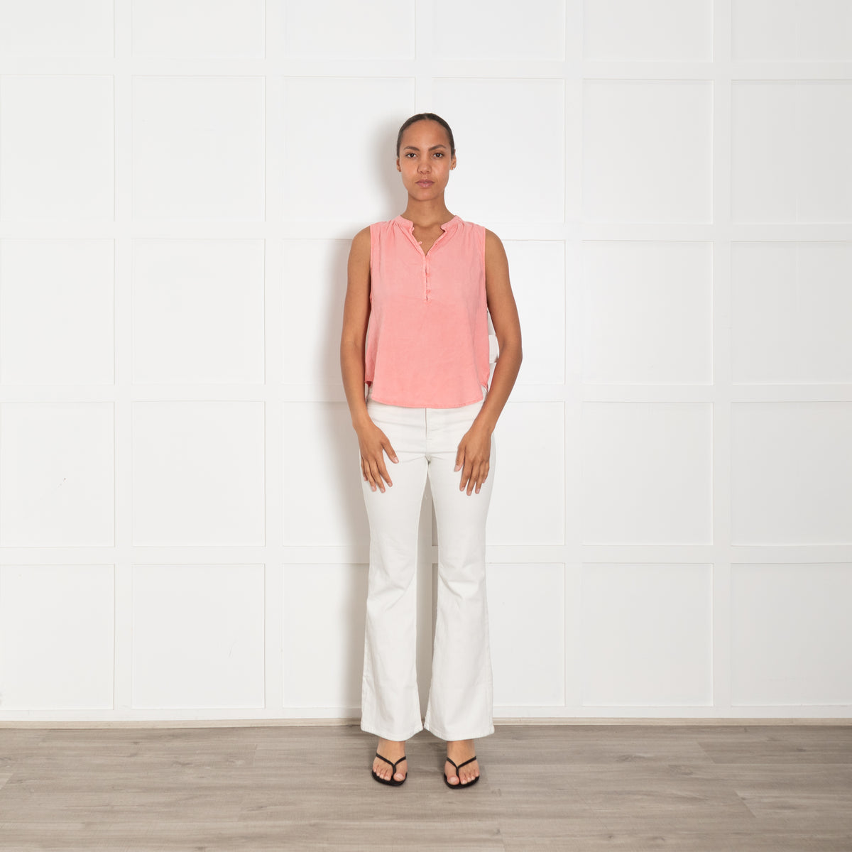 Bella Dahl Coral Sleeveless Top