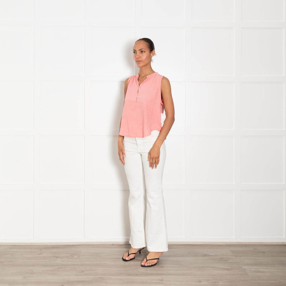Bella Dahl Coral Sleeveless Top