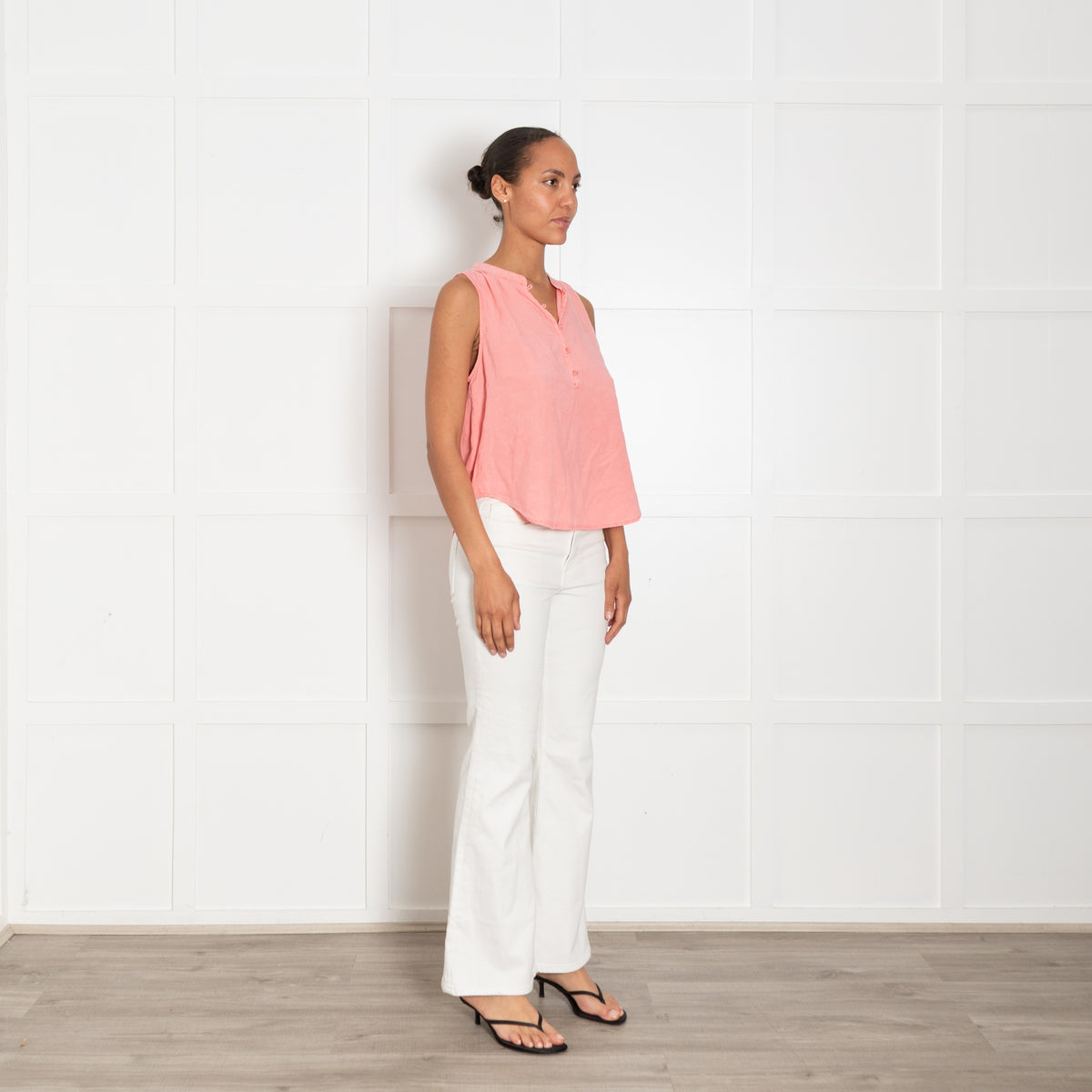 Bella Dahl Coral Sleeveless Top