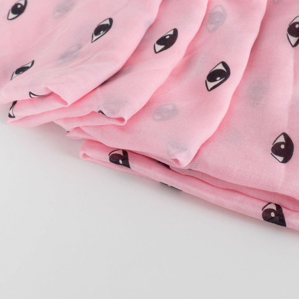 Kenzo Pale Pink Eye Scarf