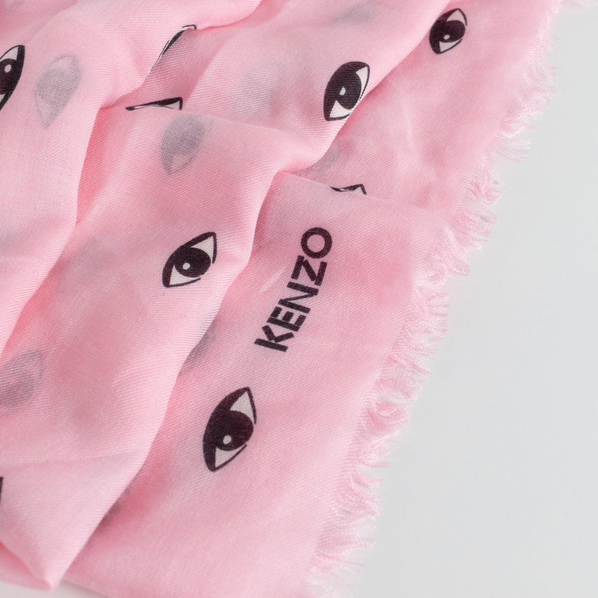 Kenzo Pale Pink Eye Scarf