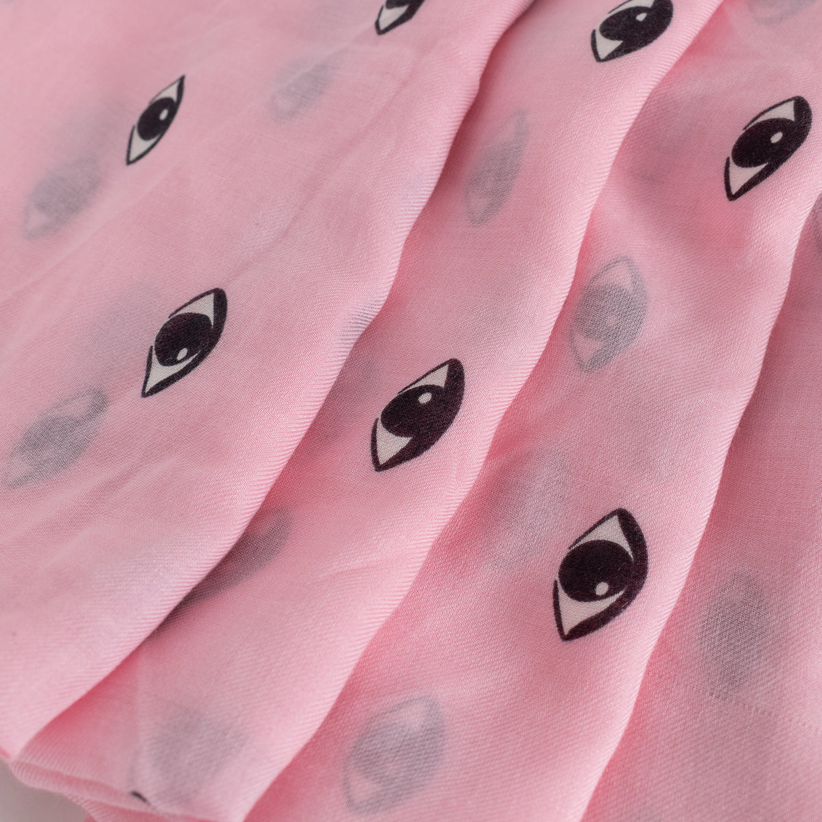 Kenzo Pale Pink Eye Scarf