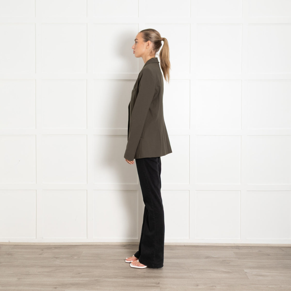 Pinko Khaki Blazer - Image 4