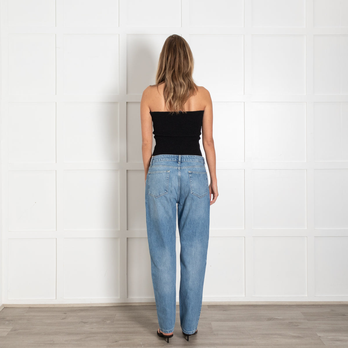 Blue Straight Leg Jeans - Image 5