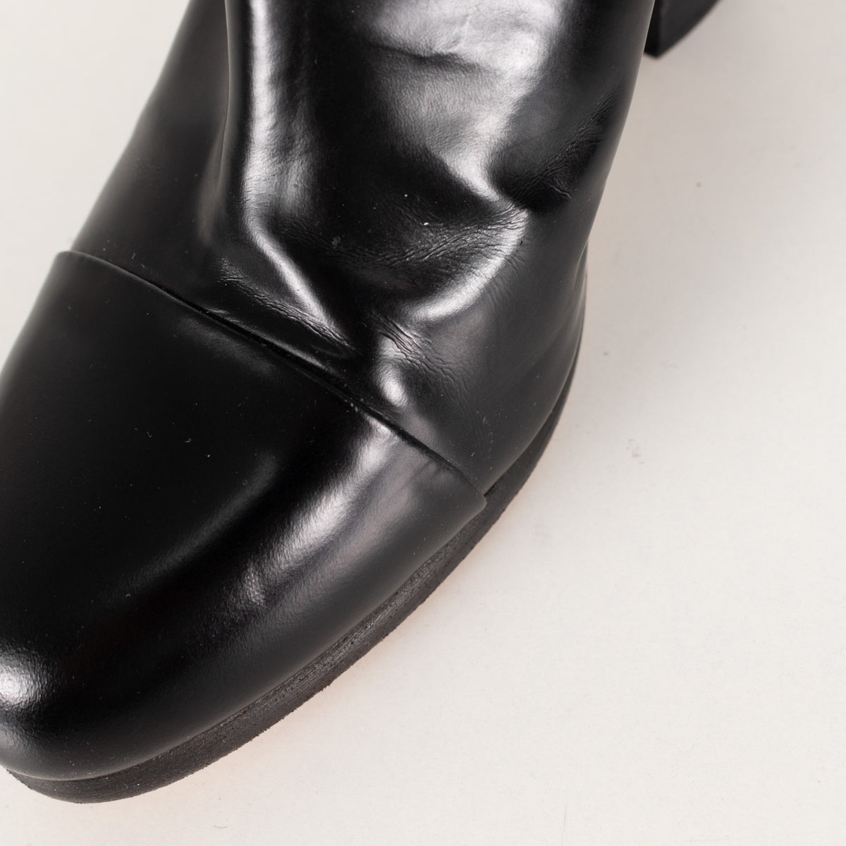 Rag & Bone Harrow Black Leather Ankle Boot - Image 14