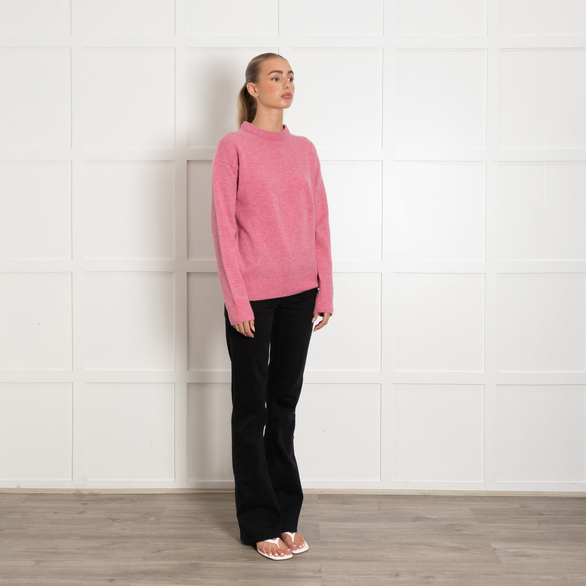 Reformation Pink Wool Jumper - Image 7