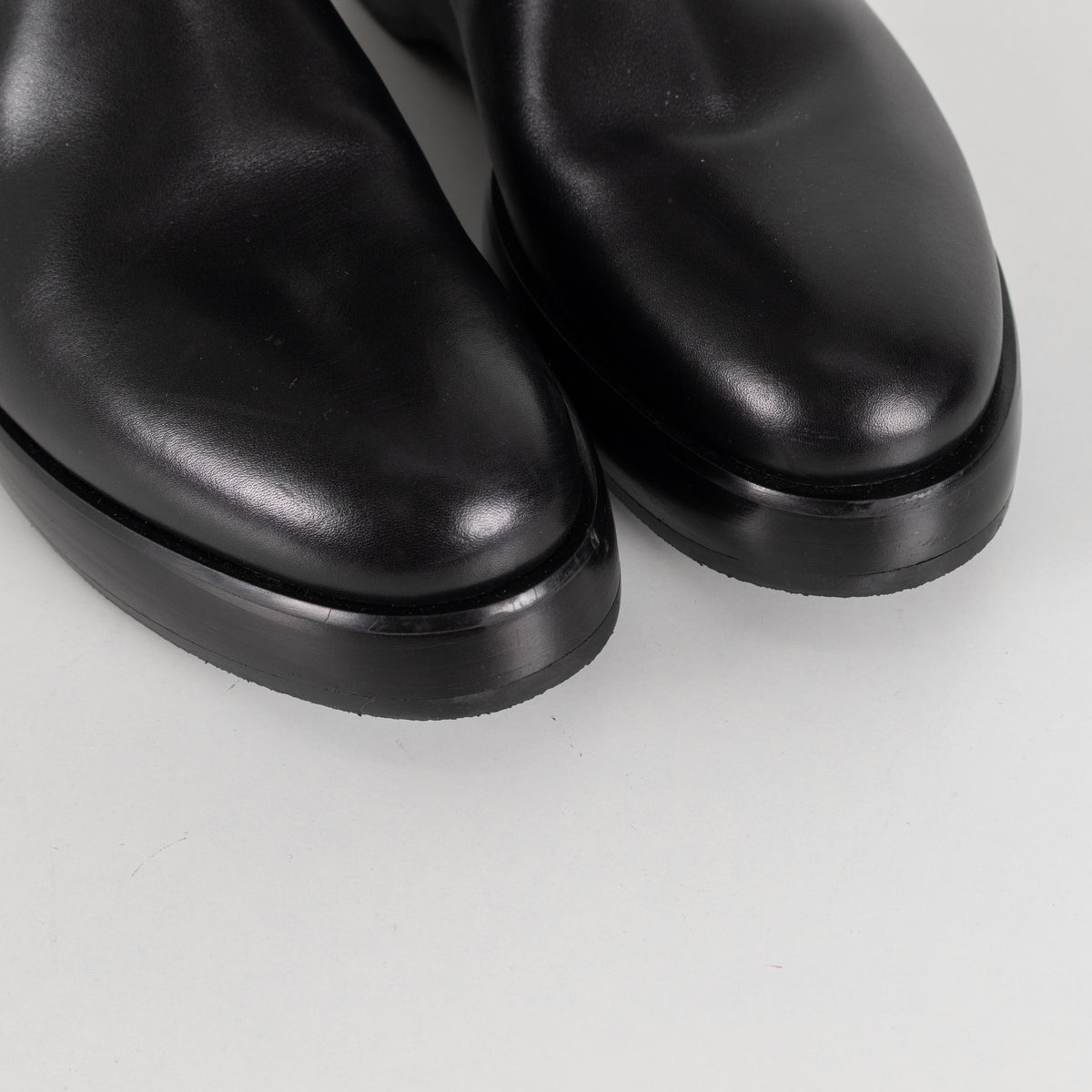Black Leather Nobilis TR  Boots - Image 12