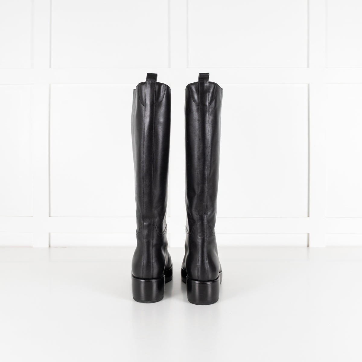 Black Leather Nobilis TR  Boots - Image 4