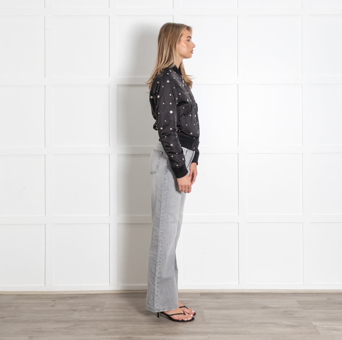 Silencio Star Studded Bomber Jacket - Image 6