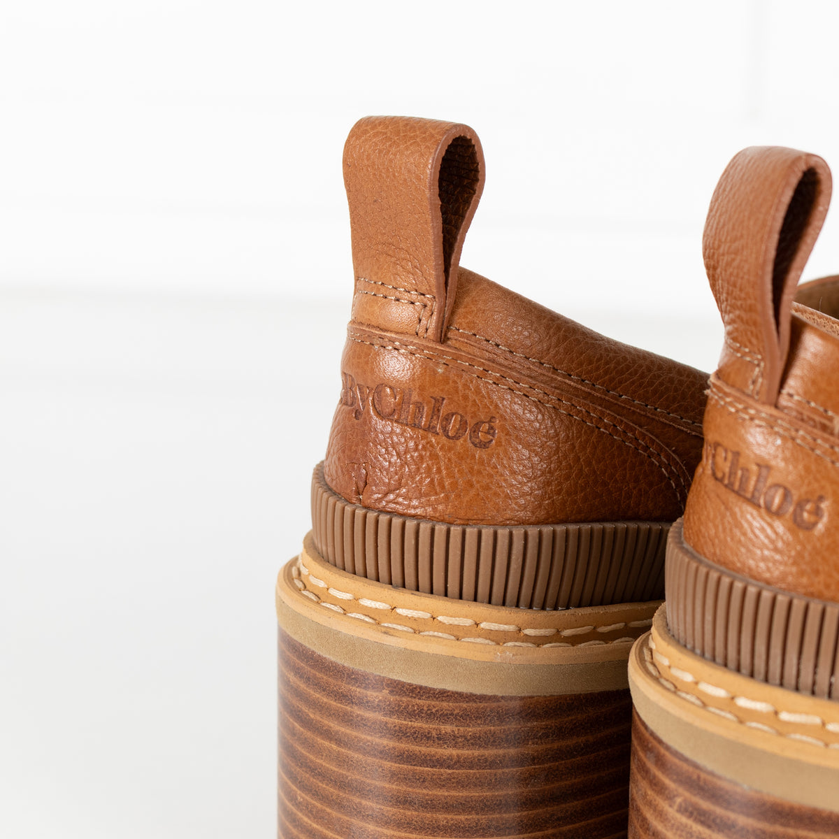 See by Chloe Mahalia Chunky Tan Platform Loafers - Image 19