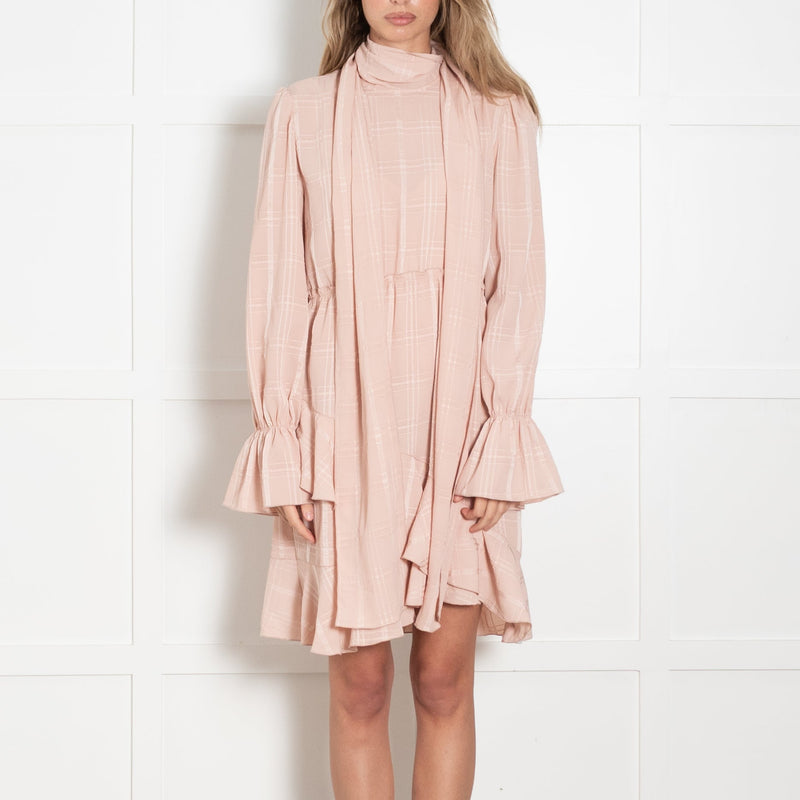 See By Chloe Smoky Pink Frilled Short Dress - Image 2