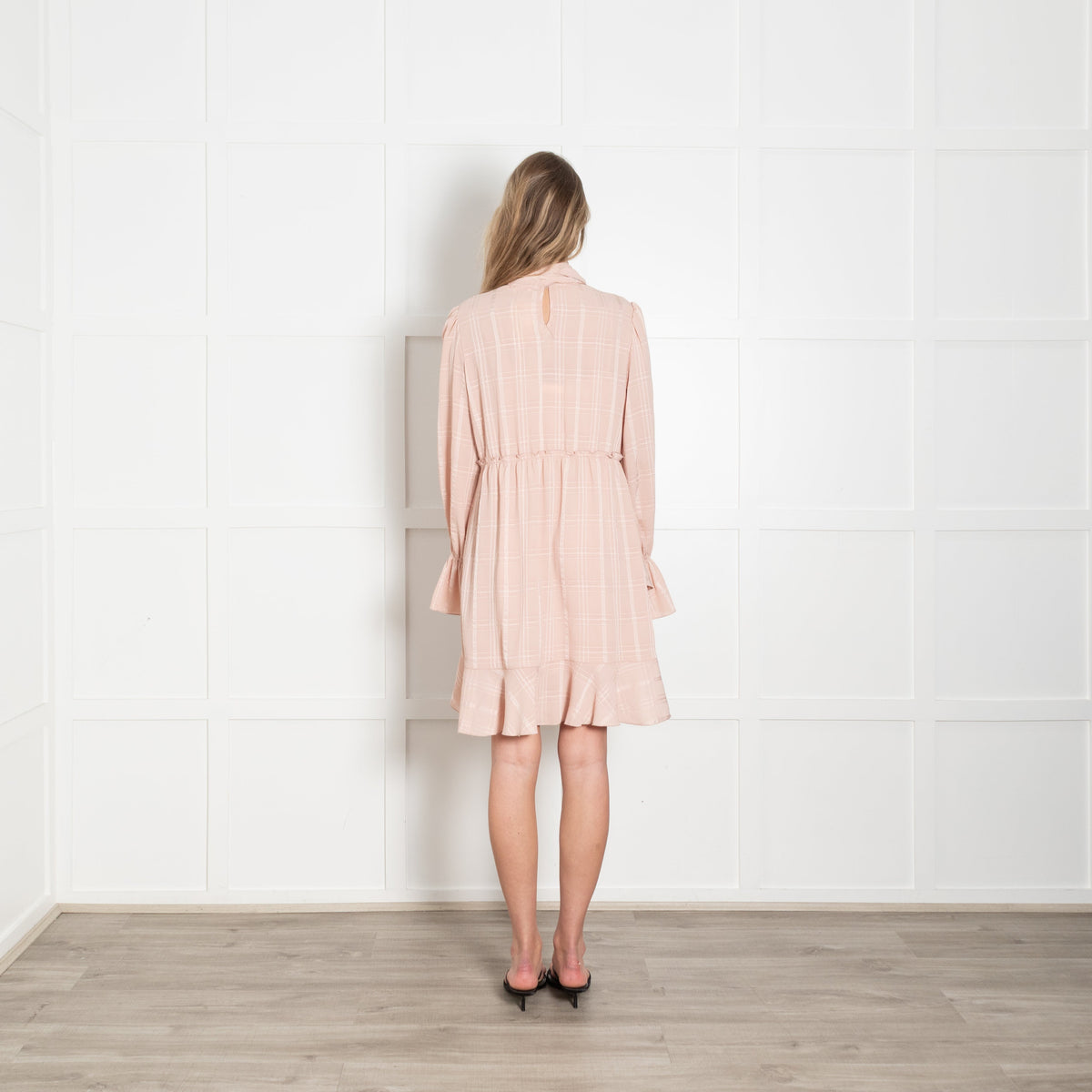 See By Chloe Smoky Pink Frilled Short Dress - Image 5