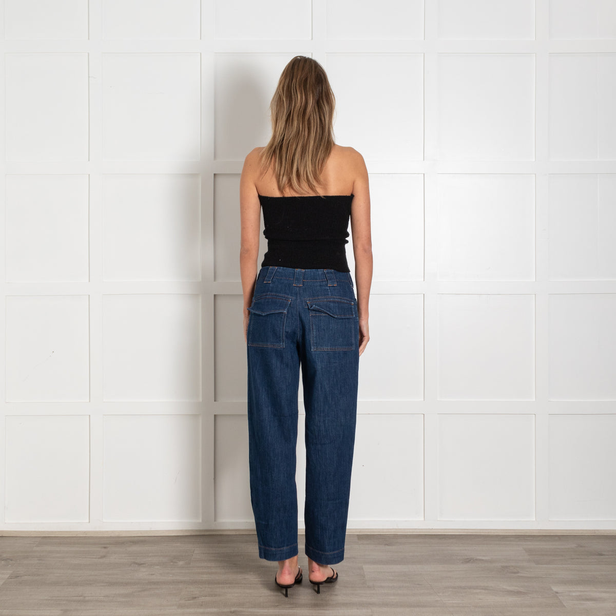 Soeur True Blue High Rise Straight Leg Jeans - Image 5