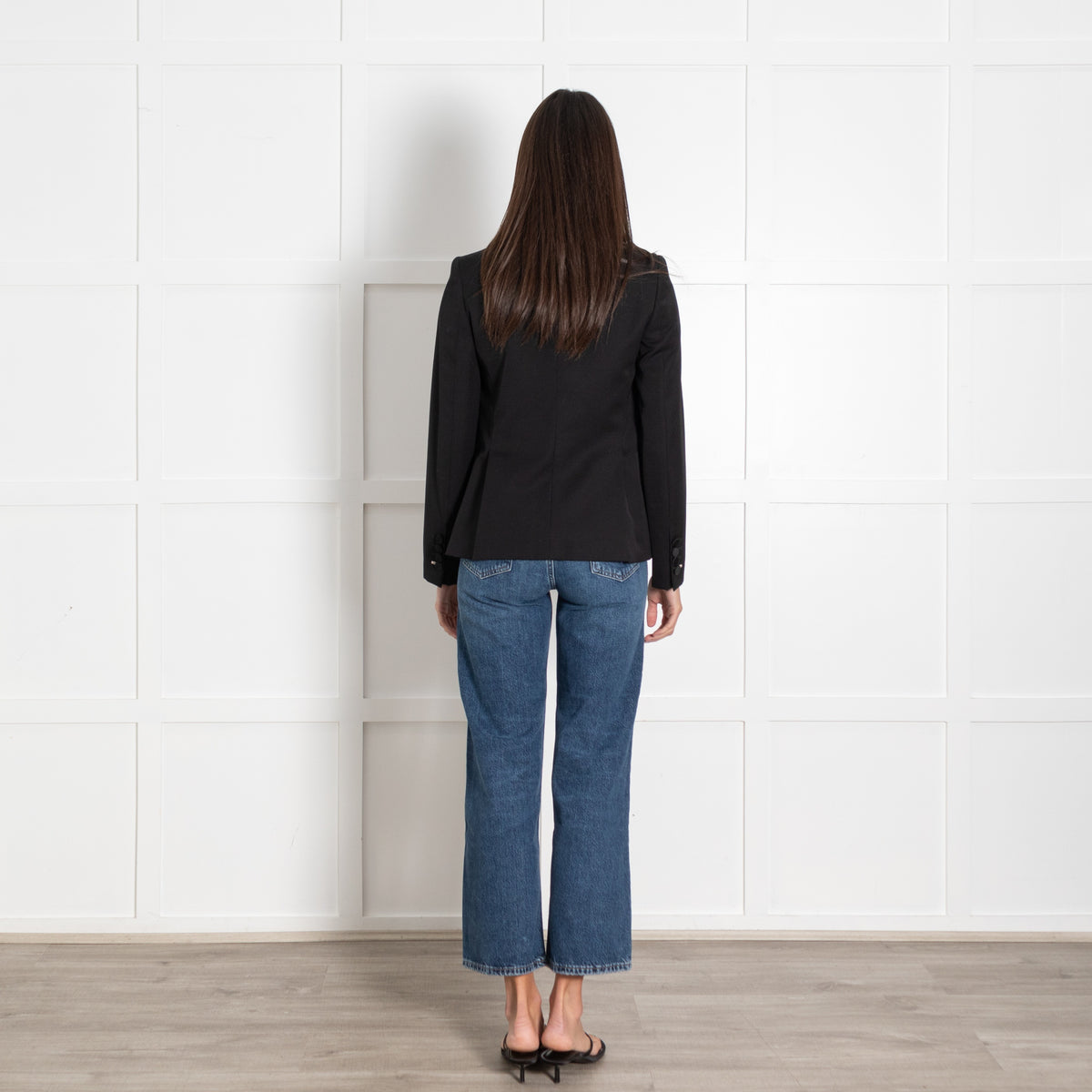 Stella McCartney Black Double-Breasted Blazer - Image 5