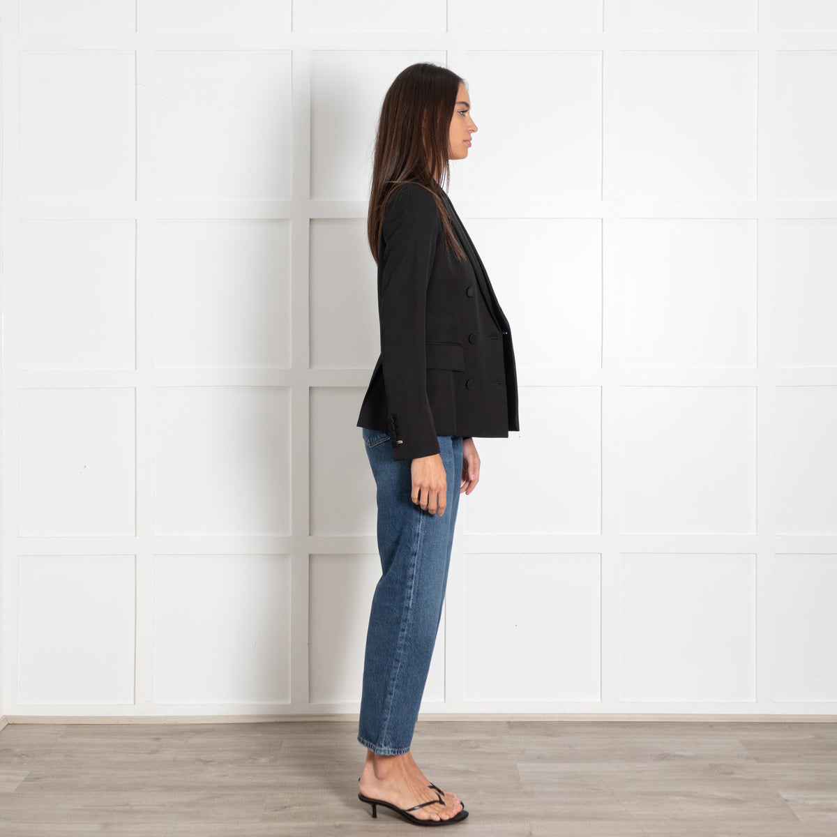 Stella McCartney Black Double-Breasted Blazer - Image 6