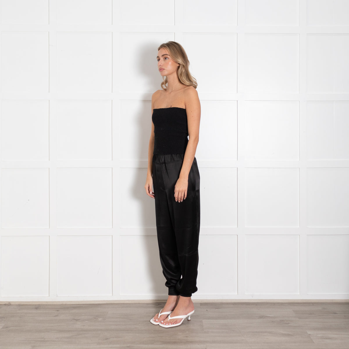 Stella McCartney Black Jogger Style Trousers - Image 2
