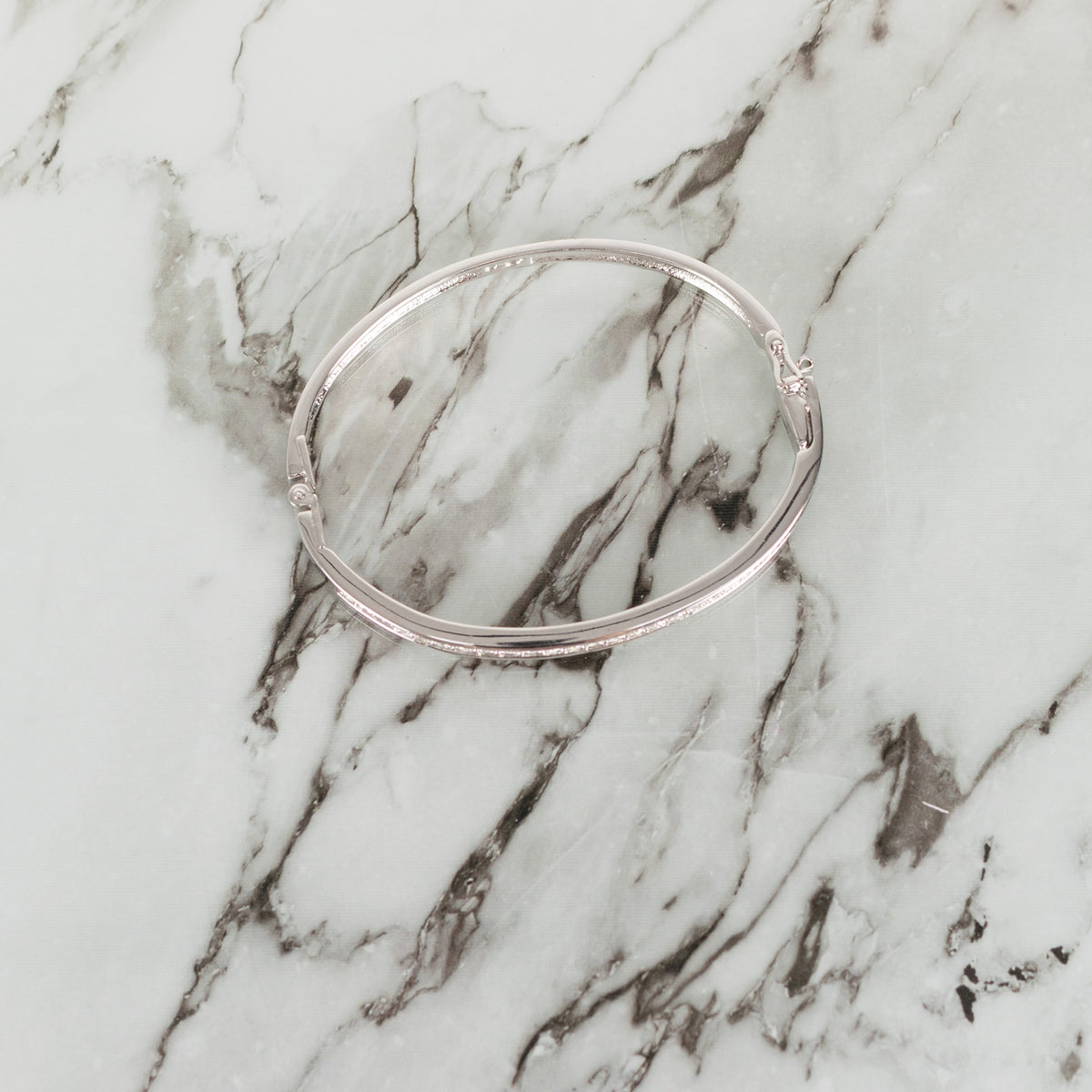 Swarovski Silver Crystal Cuff - Image 1
