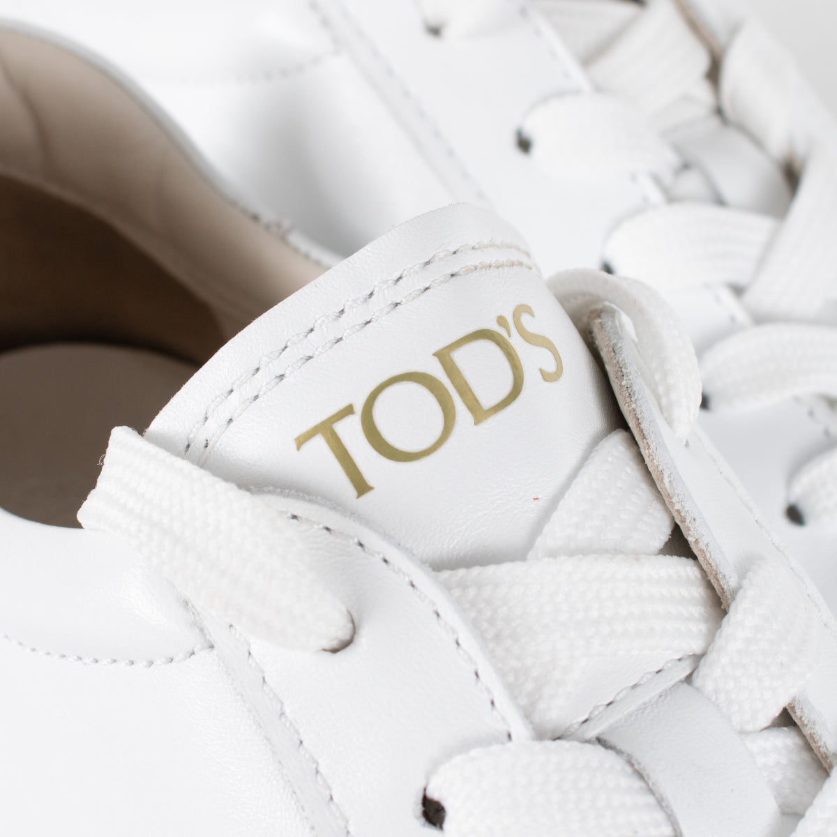 Tod's Cassetta White Leather Sneakers - Image 14