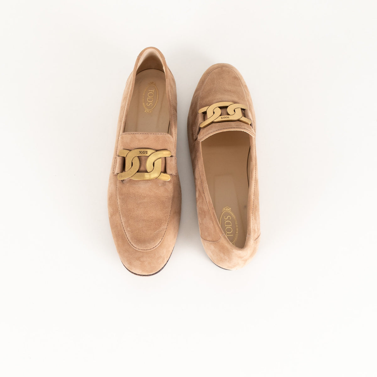 Tod's Kate Beige Loafers - Image 15
