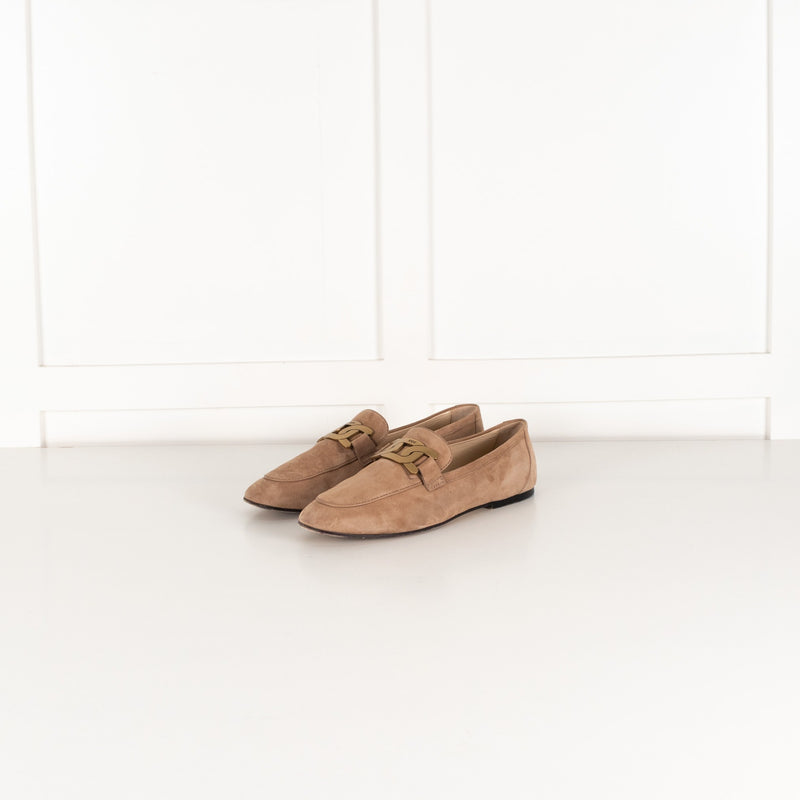 Tod's Kate Beige Loafers - Image 2