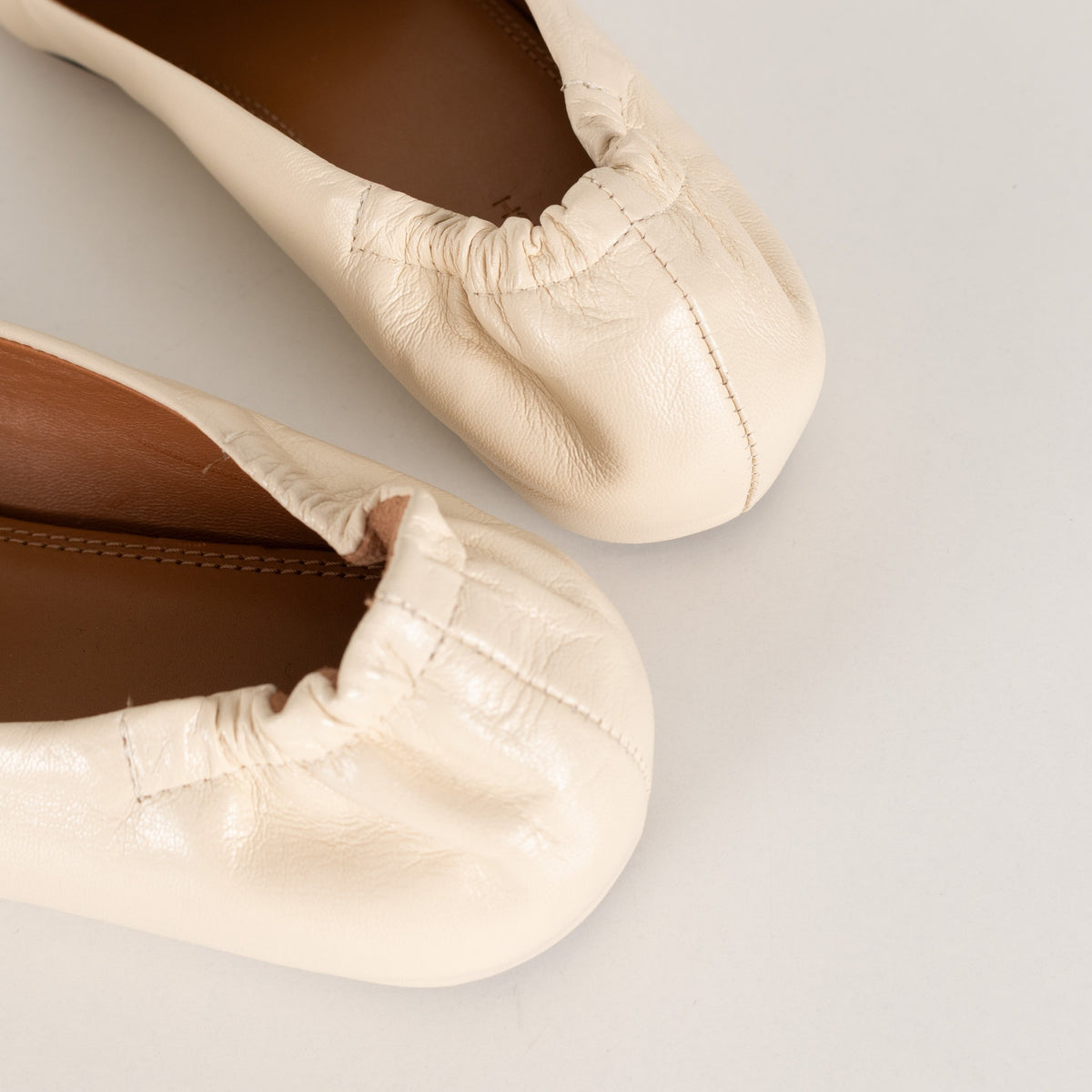 Tory Burch Cream Eleanor Loafers - Image 10