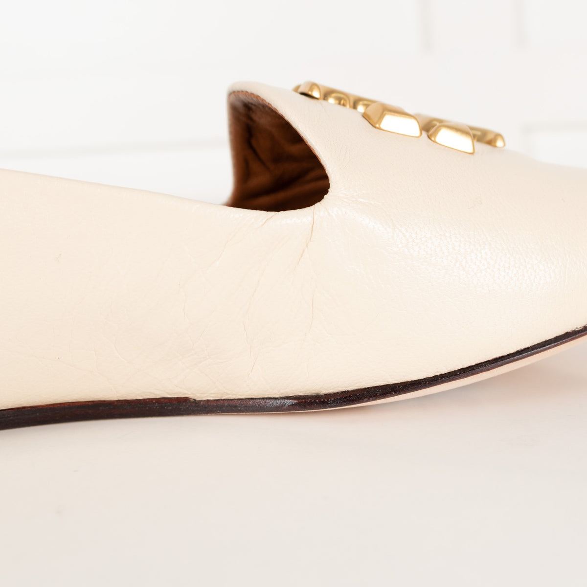 Tory Burch Cream Eleanor Loafers - Image 13