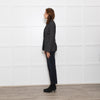 Me + Em Dark Grey Drawstring Back Blazer