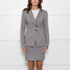 Patrizia Pepe Houndstooth Blazer