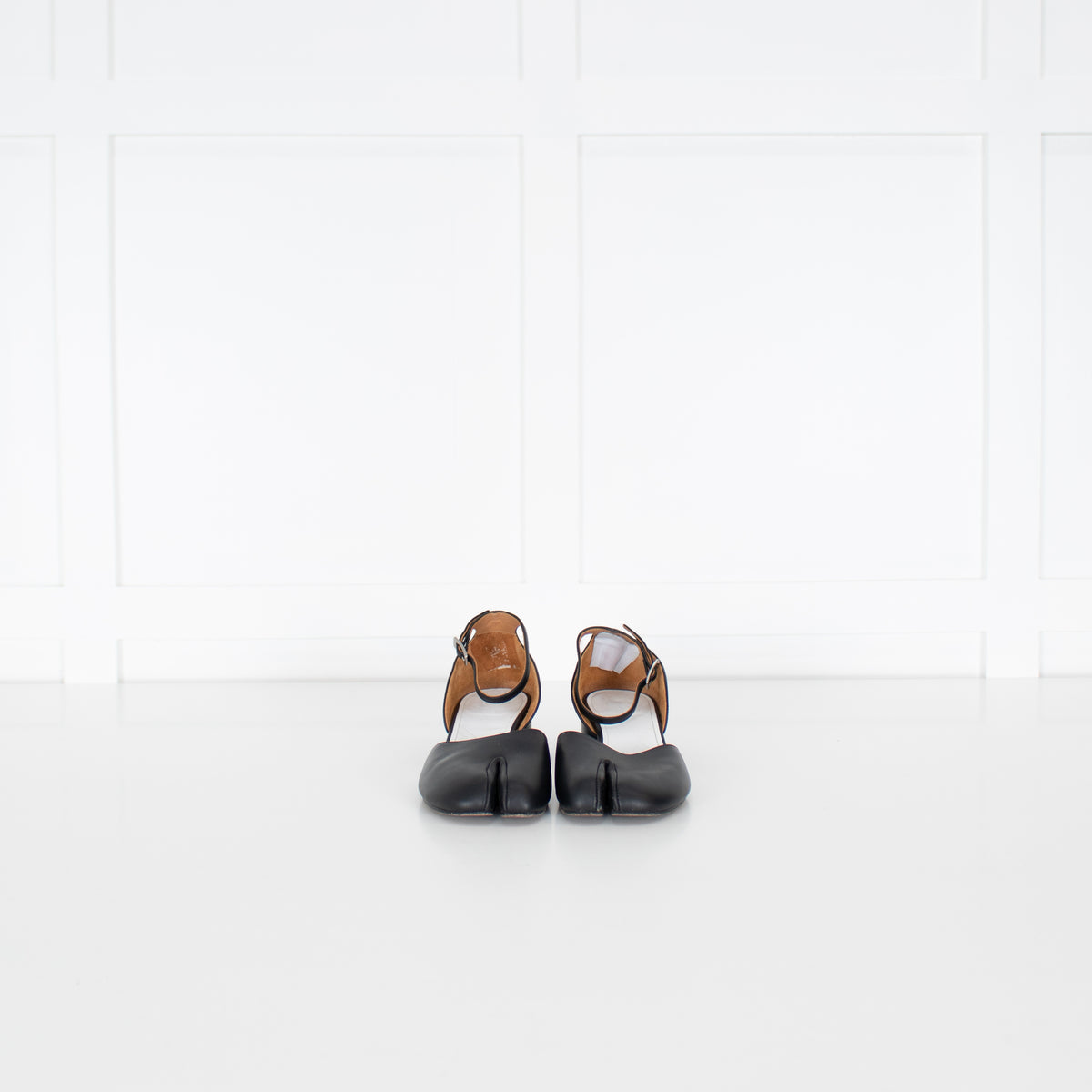 Maison Margiela Black Tabi Decolette Mary Janes