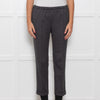 Masscob Grey Elasticated Waist Cigarette Trousers