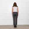 Masscob Grey Elasticated Waist Cigarette Trousers