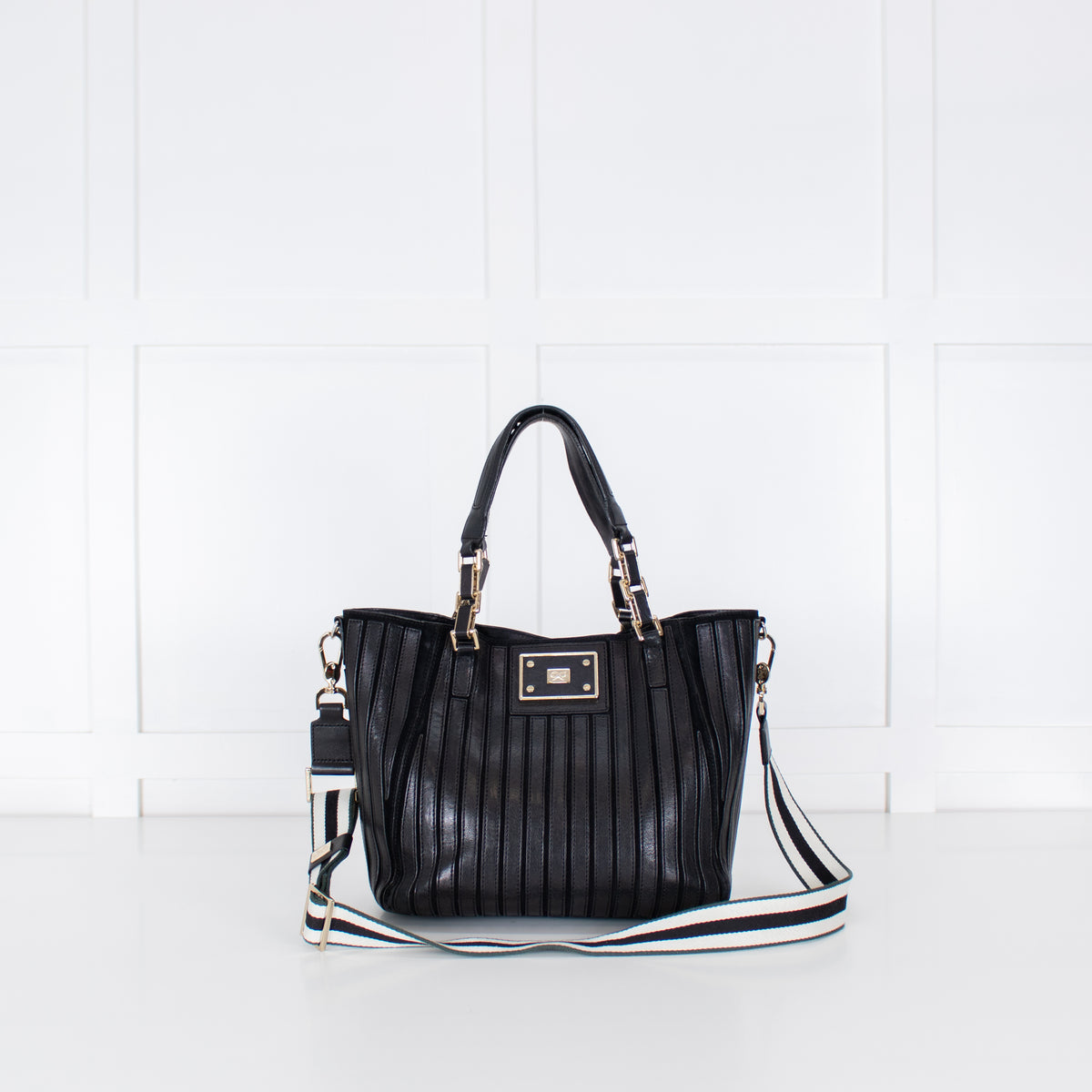 Anya Hindmarch Black Pimlico Tote Bag