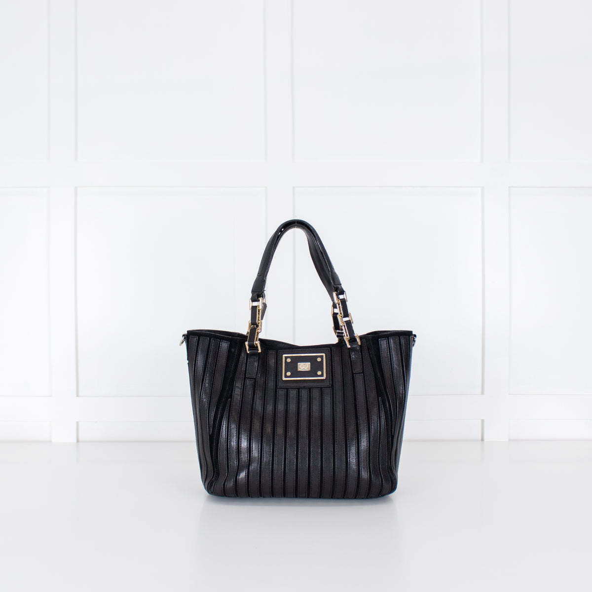 Anya Hindmarch Black Pimlico Tote Bag