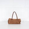 Prada Brown Camoscio Suede Shoulder Bag