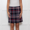 Claudie Pierlot Navy Pink Red Check Mini Skirt