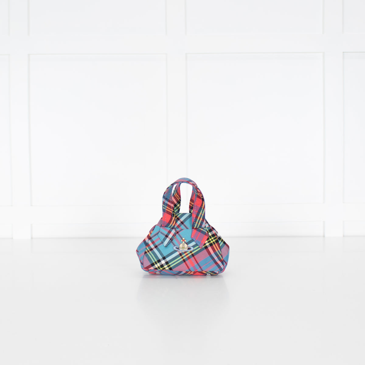 Vivienne Westwood Yasmine Mini Woven Check Bag