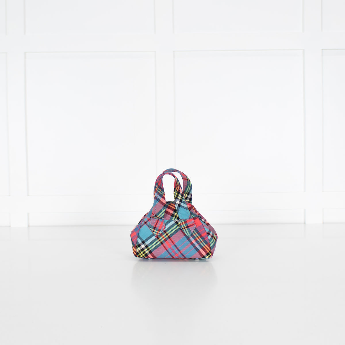 Vivienne Westwood Yasmine Mini Woven Check Bag