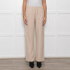Vince Cream Wool Blend Wide Leg Trousers