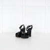 Giuseppe Zanotti Black Patent Platform Heels