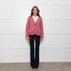 Iris Blush Pink Wool Blend Cardigan