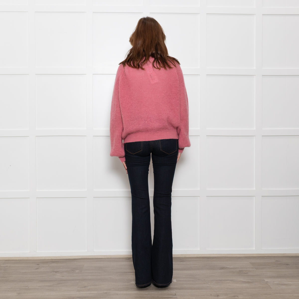 Iris Blush Pink Wool Blend Cardigan