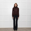 Sportmax Brown Fine Wool Rollneck