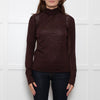 Sportmax Brown Fine Wool Rollneck