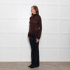 Sportmax Brown Fine Wool Rollneck