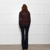 Sportmax Brown Fine Wool Rollneck
